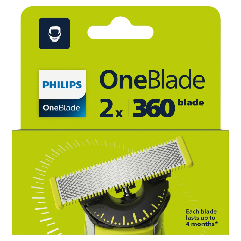 Philips OneBlade 360 QP420/50 náhradní břity for OneBlade 360 2 ks