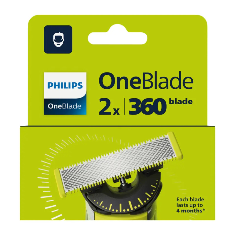 Philips OneBlade 360 QP420/50 náhradní břity for OneBlade 360 2 ks
