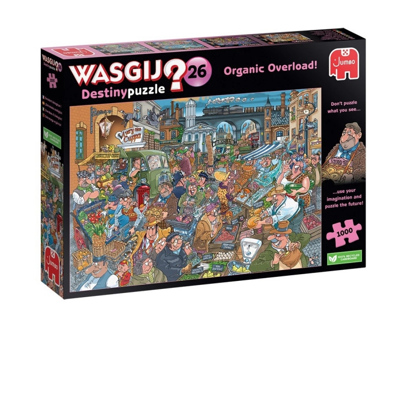 Puzzle 1000 prvků Wasgij Davy na tržišti