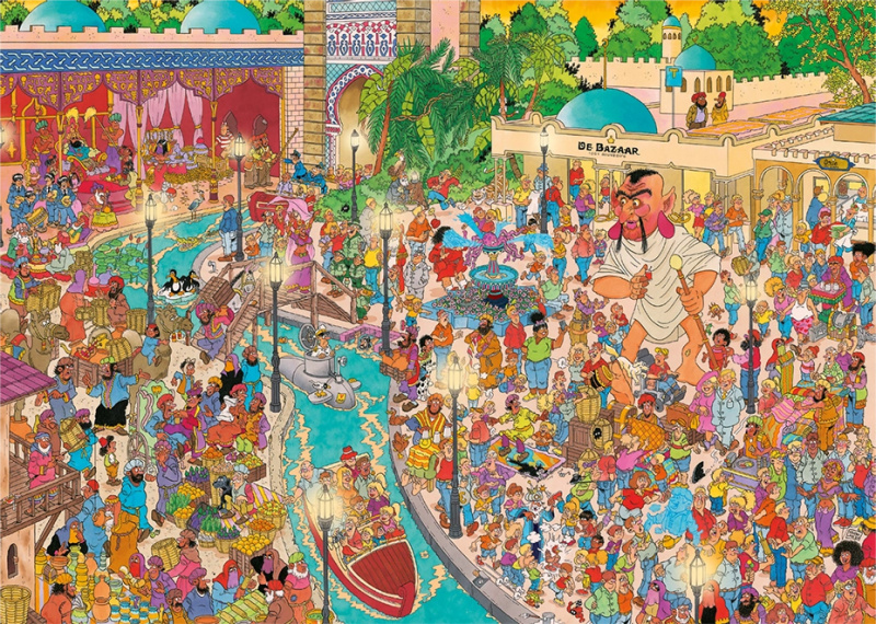 JUMBO Puzzle JvH Efteling Fata Morgana 1000 dílků
