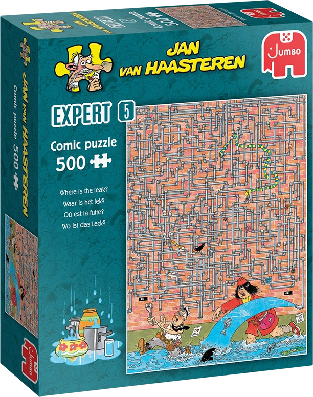 JUMBO Puzzle JvH Expert 5: Kde to teče 500 dílků