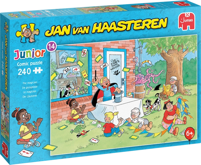 JUMBO Puzzle JvH Junior 14: Kouzelník 240 dílků