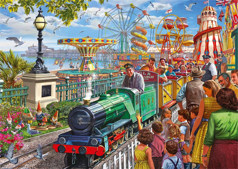 Puzzle Zábava na Molu 1000 Dílů