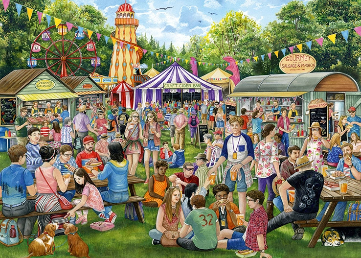 Puzzle Slavnost klobás a Cideru