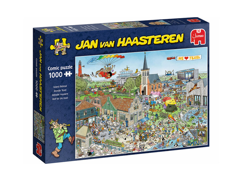 JUMBO Puzzle JvH Let nad ostrovem 1000 dílků