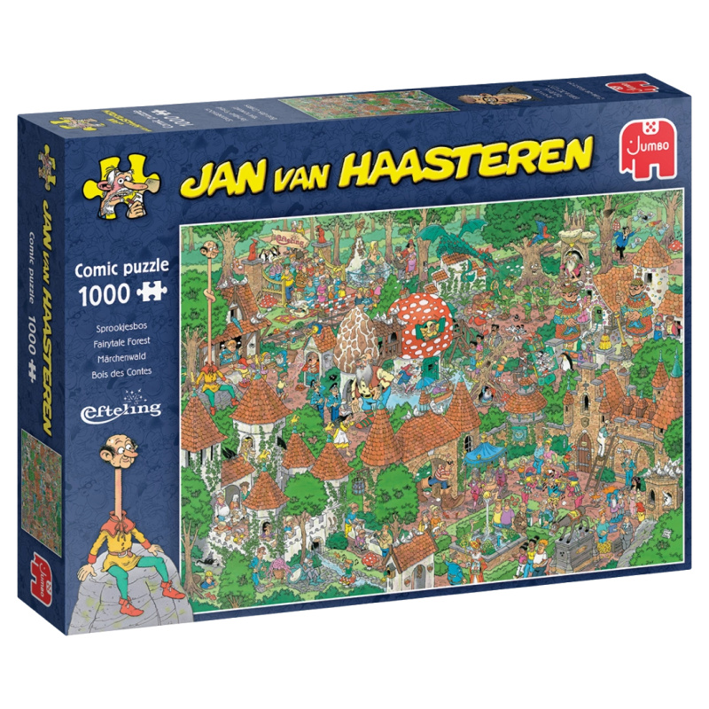 JUMBO Puzzle JvH Pohádkový les Efteling 1000 dílků