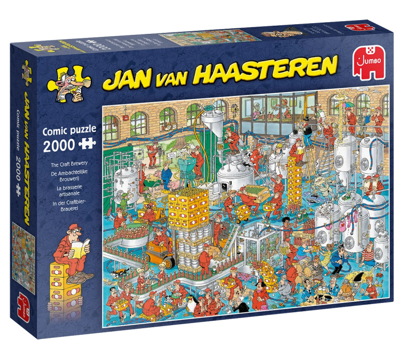 JUMBO Puzzle JvH Řemeslný pivovar 2000 dílků