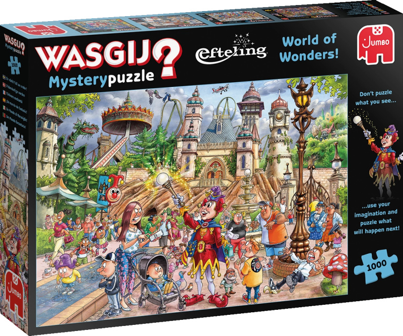 JUMBO Puzzle WASGIJ Mystery Efteling: Svět zázraků! 1000 dílků