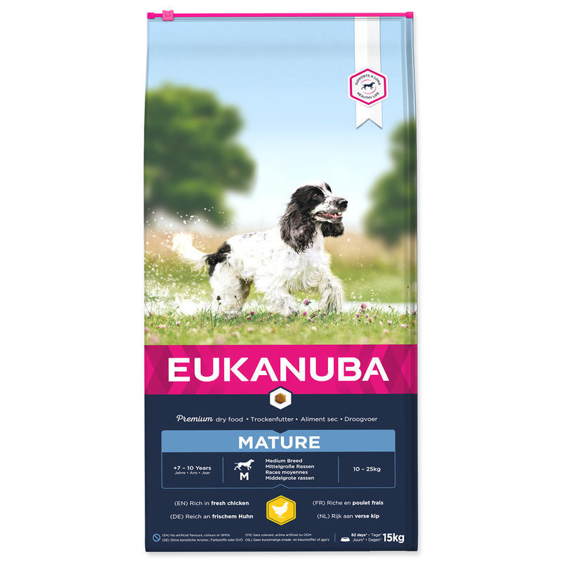 EUKANUBA Mature & Senior Medium 3kg