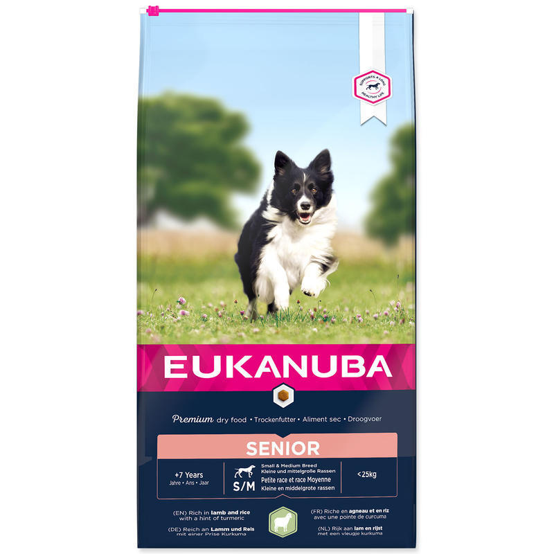 EUKANUBA Senior Small & Medium Breed Lamb 2,5 kg