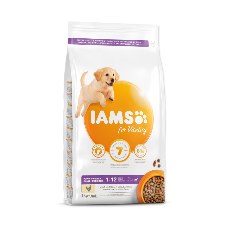 IAMS Dog Puppy Large Chicken 3kg