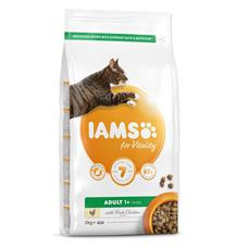 IAMS for Vitality Adult Cat Food with Fresh Chicken 2 kg