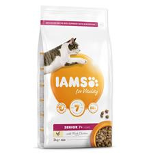 IAMS for Vitality Senior Cat Food with Fresh Chicken  2 kg