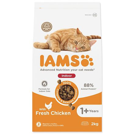 IAMS for Vitality Indoor Cat Food with Fresh Chicken 2 kg