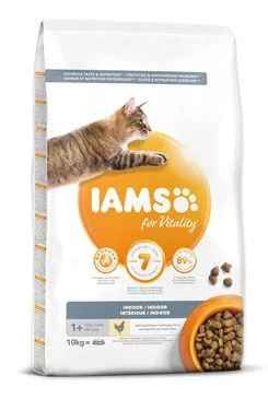 IAMS for Vitality Indoor Cat Food with Fresh Chicken 10kg