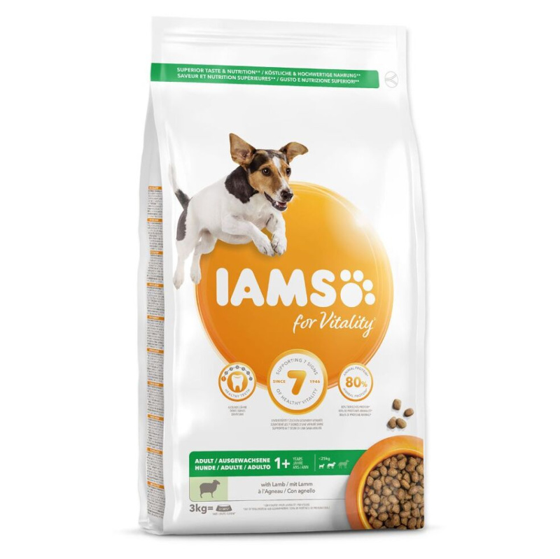 IAMS Dog Adult Small & Medium Lamb 12 kg