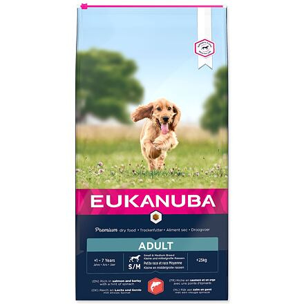 EUKANUBA Adult Small & Medium Salmon 12 kg 