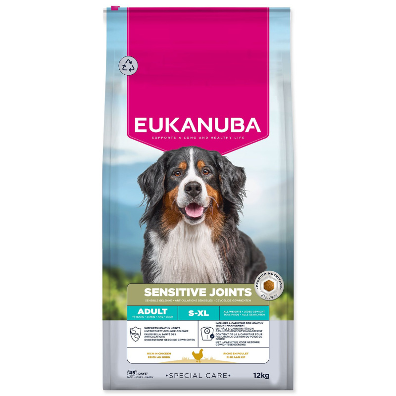Krmivo EUKANUBA Special Care Sensitive Joints 12kg
