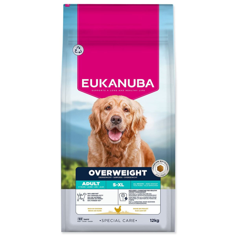 Krmivo EUKANUBA Special Care Overweight 12kg