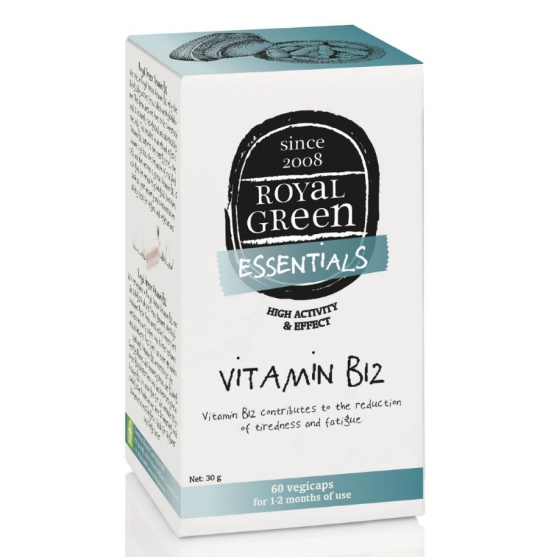Royal Green Bio Vitamín B 12 60 kapslí