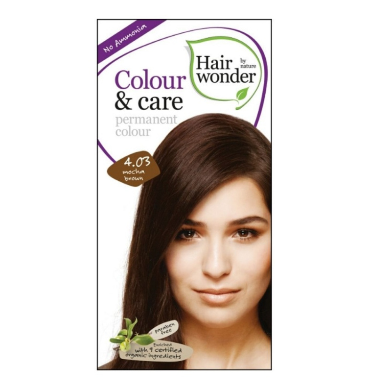 Hairwonder Dlouhotrvající barva MOCCA HNĚDÁ 4.03 100 ml