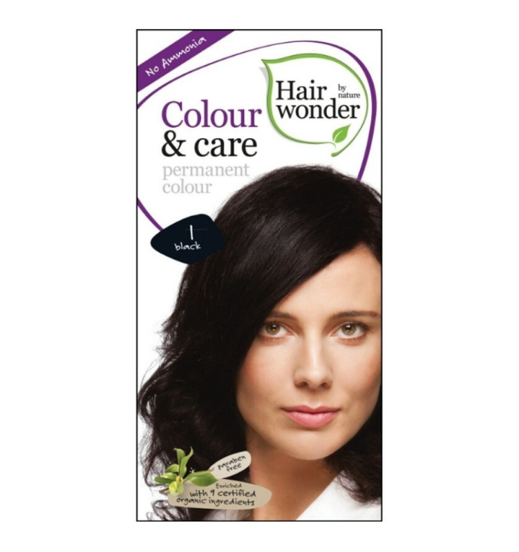 Hairwonder Dlouhotrvající barva ČERNÁ 1 100 ml
