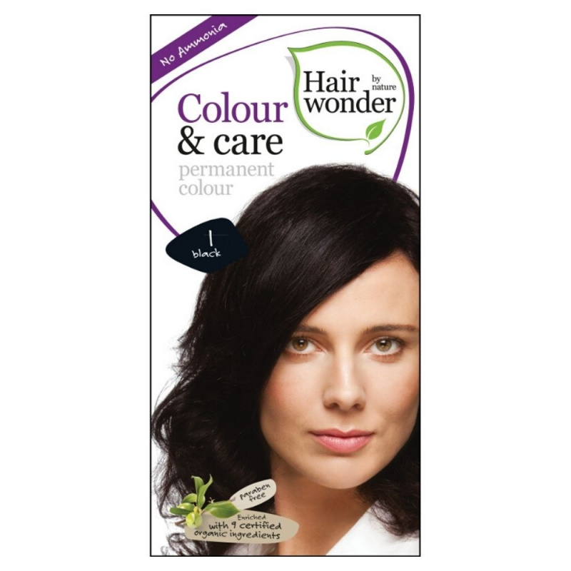 Hairwonder Dlouhotrvající barva ČERNÁ 1 100 ml
