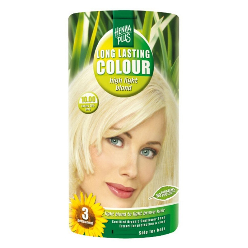Hennaplus Dlouhotrvající barva EXTRA SVĚTLÁ BLOND 10.00