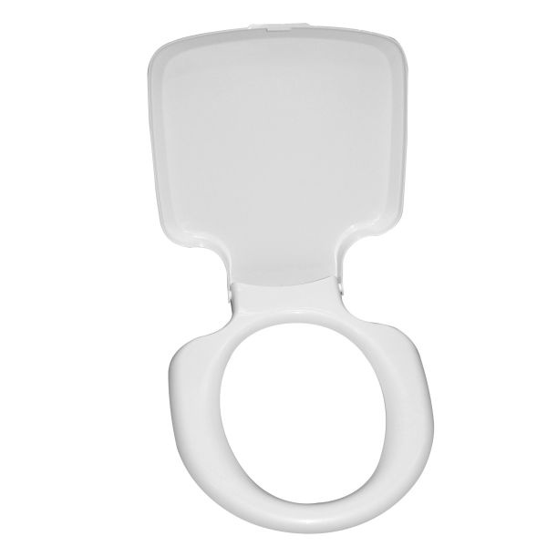 Toaletní sedátko s víkem pro přenosné toalety Thetford Porta Potti Barva: signální bílá