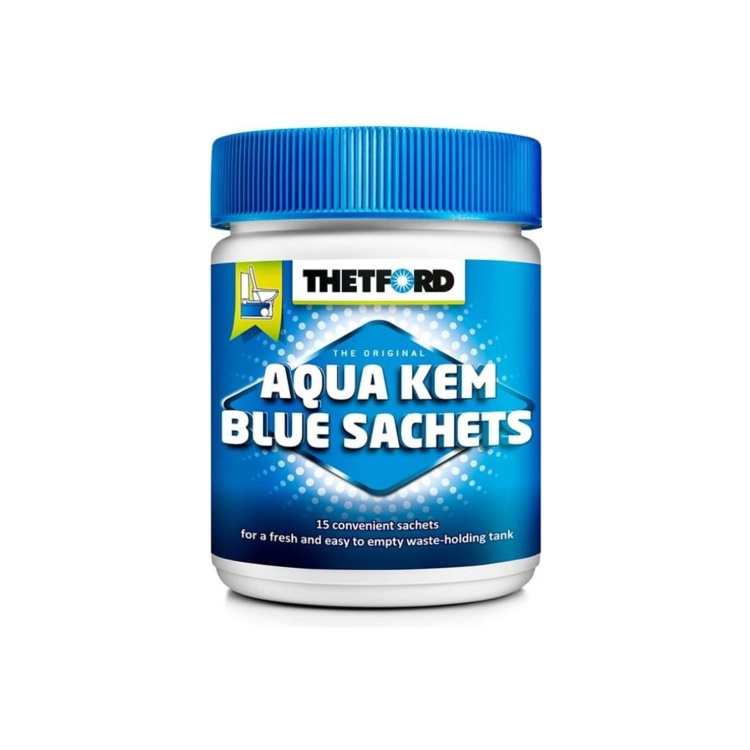 THETFORD Aqua Kem Blue Sachets 18x25g - rozkladová chemie do WC