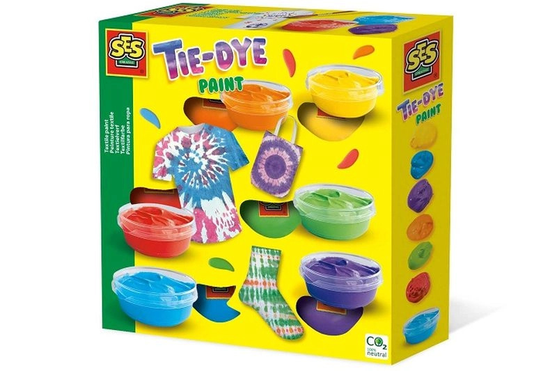 SES barvy na textil tie-dye sada 6 barev