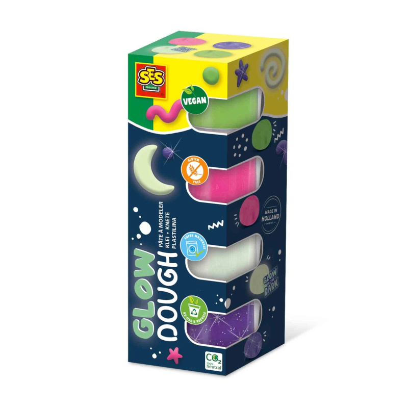 Ses CIASTOLINA Glow 4x90gr Creative