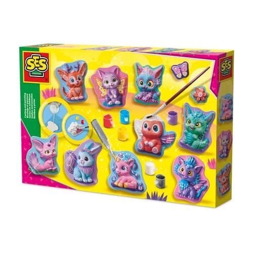 Odlévání a malování - Roztomilé fantasy figurky