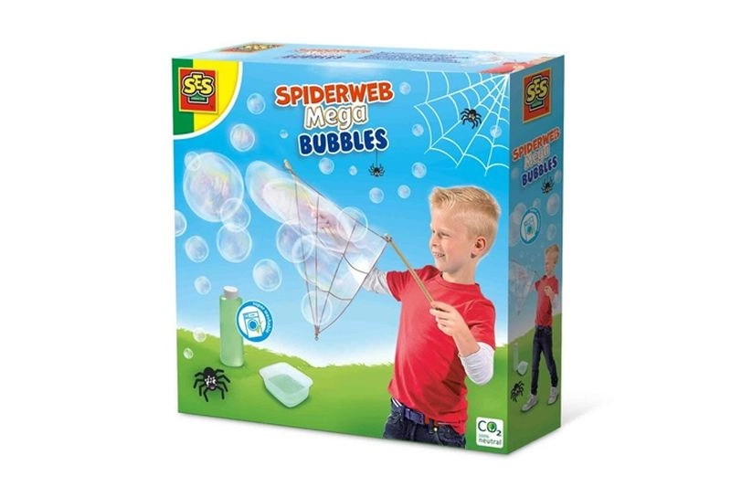 Mega bubliny s pavučinou SES Creative