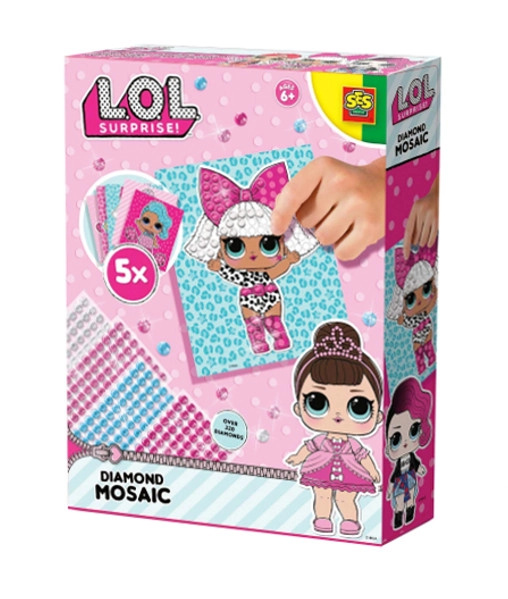 SES L.O.L. - mozaika s kamínky