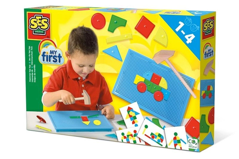 SES Creative My First stuku puku geometrické tvary