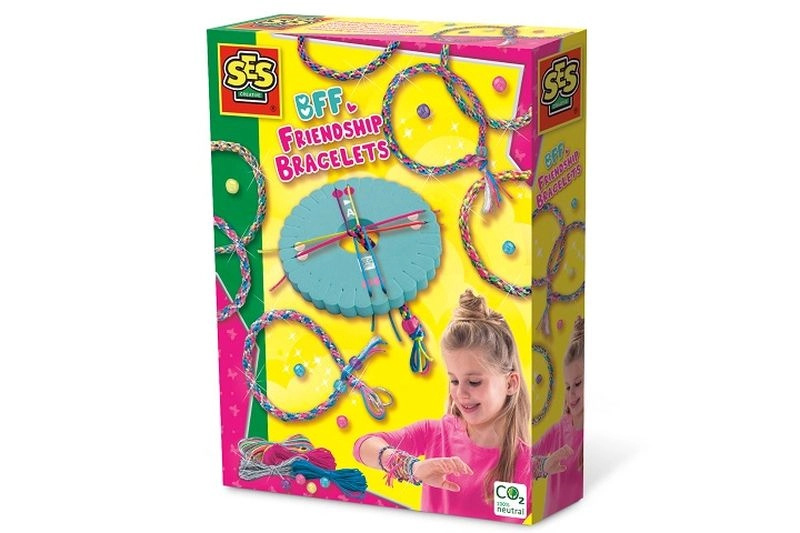SES Creative bff sada na pletení náramků přátelství