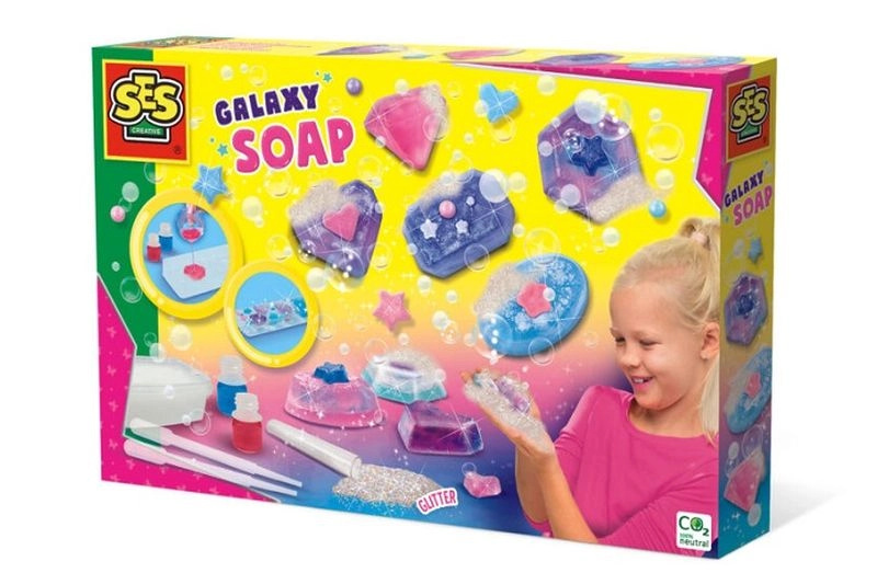 SES Creative Galaxy soap – kreativní sada na výrobu mýdel