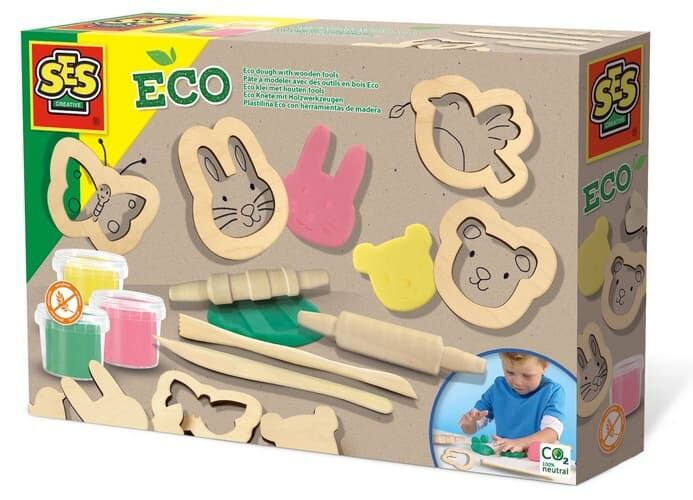 ECO modelína s dřevěným příslušenstvím