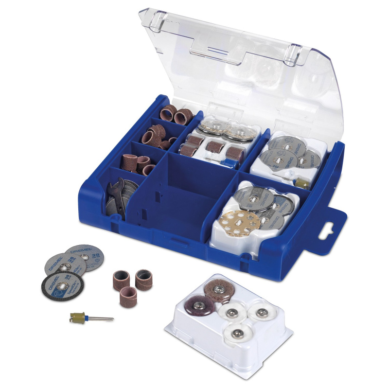 Dremel Sada univerzálního příslušenství EZ SpeedClic SC725, 70dílná