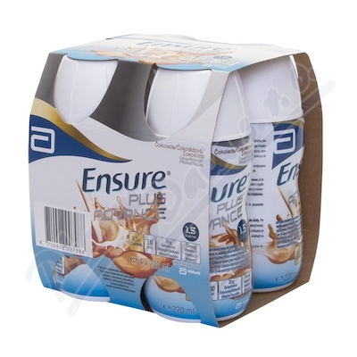 ENSURE PLUS Advance čokoládová příchuť 4 x 220 ml