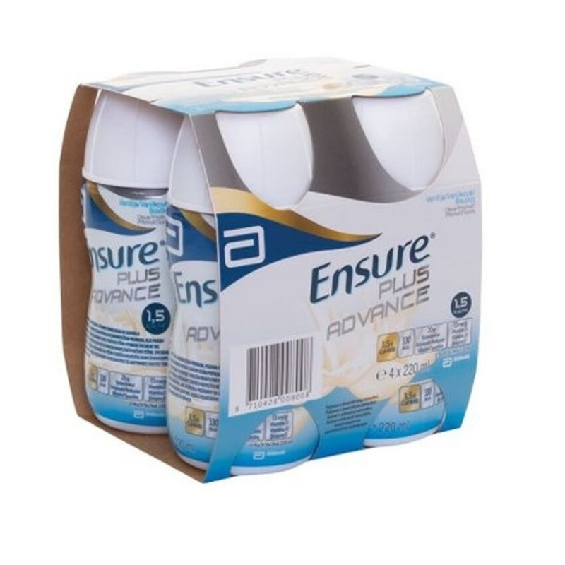 ENSURE PLUS Advance vanilková příchuť 4 x 220 ml