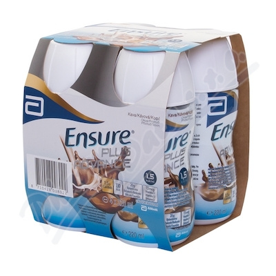 ENSURE PLUS Advance kávová příchuť 4 x 220 ml