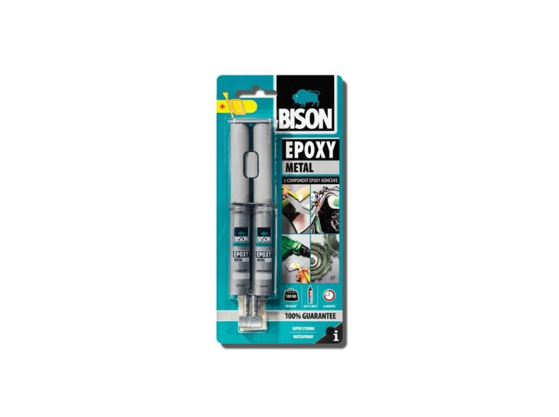 BISON epoxidové lepidlo EPOXY METAL 24 ml