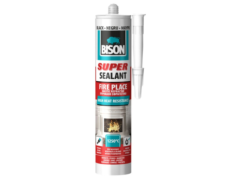 BISON kamnářský tmel FIRE PLACE SEALANT 530 g