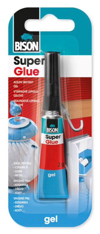 Vteřinové lepidlo BISON Super Glue Liquid - 3g