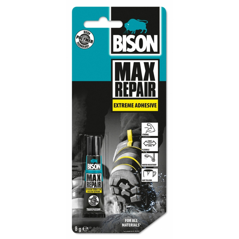 Lepidlo Bison Max Repair Power 8 g Bison