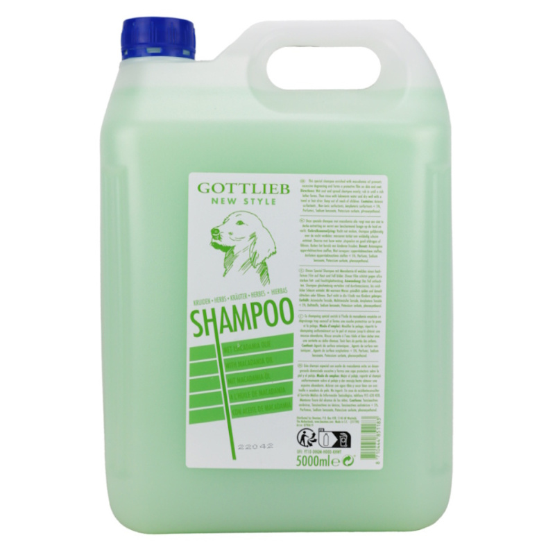 Gottlieb Bylinkový šampon s makadamovým olejem 5000 ml