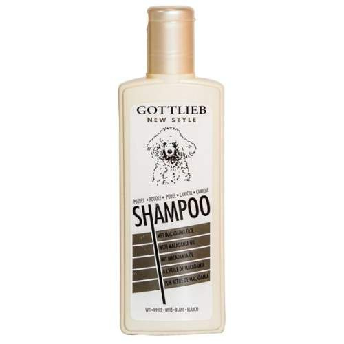 Gottlieb Pudel šampon pro bílé pudly s makadamovým olejem 300 ml