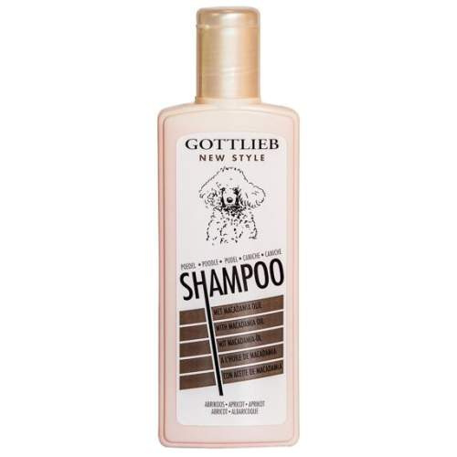Gottlieb Pudel šampon pro pudly aprikot s makadamovým olejem 300 ml